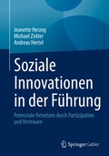 Cover: Soziale Innovationen in der F&uuml;hrung - Springer Gabler