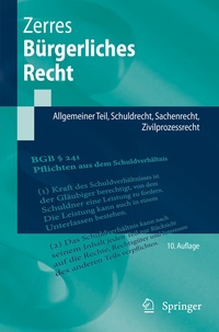 Abbildung von: Bürgerliches Recht - Springer
