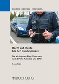 Abbildung von: Recht auf Streife bei der Bundespolizei - Boorberg
