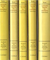 Abbildung von: Handbuch zur lateinischen Sprache des Mittelalters - C.H.BECK