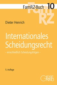 Abbildung von: Internationales Scheidungsrecht - Gieseking