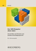 Cover: Der SER-Ratgeber 2022/2023 - Boorberg