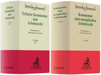 Bild vergrößern Bild: Beck'sche Kurz-Kommentare Arbeitsrecht-Paket - C.H.BECK