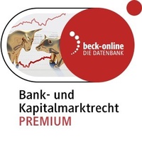 Abbildung von: beck-online. Bank- und Kapitalmarktrecht Premium - C.H. Beck