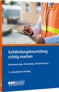 Cover: Gef&auml;hrdungsbeurteilung richtig machen - ecomed Storck