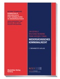 Cover: Nieders&auml;chsisches Kommunalrecht - Maximilian Vlg