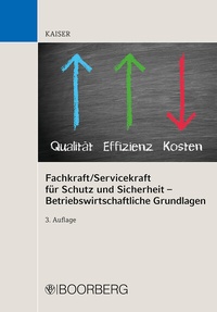 Abbildung von: Fachkraft/Servicekraft für Schutz und Sicherheit - Betriebswirtschaftliche Grundlagen - Boorberg