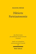 Bild: Diktierte Parteiautonomie - Mohr Siebeck