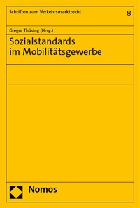 Abbildung von: Sozialstandards im Mobilitätsgewerbe - Nomos