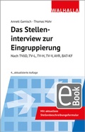 Cover: Das Stelleninterview zur Eingruppierung - Walhalla