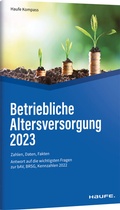Cover: Betriebliche Altersversorgung 2023 - Haufe-Lexware