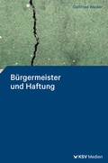 Cover: B&uuml;rgermeister und Haftung - KSV Medien