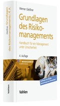 Cover: Grundlagen des Risikomanagements - Vahlen