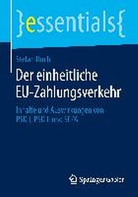 Abbildung von: Der einheitliche EU-Zahlungsverkehr - Springer Gabler