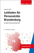 Cover: Leitfaden f&uuml;r Personalr&auml;te Brandenburg - Walhalla