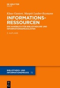 Cover: Informationsressourcen - De Gruyter Saur