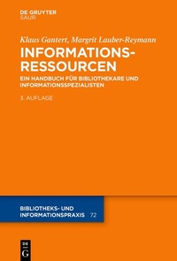 Abbildung von: Informationsressourcen - De Gruyter Saur