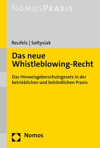 Abbildung von: Das neue Whistleblowing-Recht - Nomos