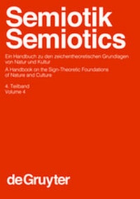Enlarge image Cover: Semiotik / Semiotics - De Gruyter Mouton