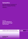 Cover: Semantics - De Gruyter Mouton