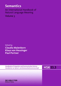 Enlarge image Cover: Semantics - De Gruyter Mouton