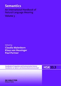 Abbildung von: Semantics - De Gruyter Mouton