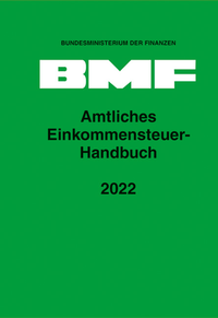 Abbildung von: Amtliches Einkommensteuer-Handbuch 2022 - Erich Schmidt Verlag