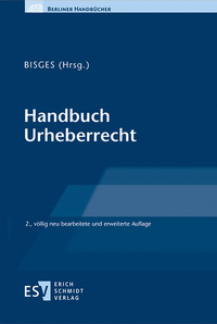 Abbildung von: Handbuch Urheberrecht - Erich Schmidt Verlag