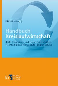 Abbildung von: Handbuch Kreislaufwirtschaft - Erich Schmidt Verlag