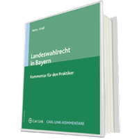 Abbildung von: Landeswahlrecht in Bayern - Carl Link Verlag