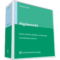 Abbildung von: Abgabenrecht in Bayern - Carl Link Verlag