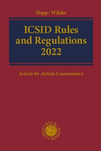 Abbildung von: ICSID Rules and Regulations 2022 - Nomos