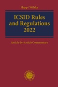 Cover: ICSID Rules and Regulations 2022 - Nomos