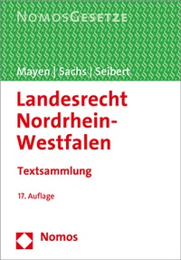 Abbildung von: Landesrecht Nordrhein-Westfalen - Nomos