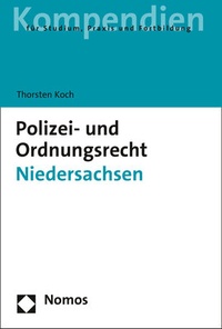 Abbildung von: Polizei- und Ordnungsrecht Niedersachsen - Nomos