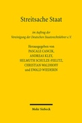 Cover: Streitsache Staat - Mohr Siebeck