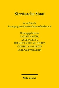 Enlarge image Cover: Streitsache Staat - Mohr Siebeck