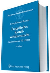 Abbildung von: Europäisches Kartellverfahrensrecht - Carl Heymanns Verlag