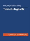 Cover: Tierschutzgesetz - Vahlen