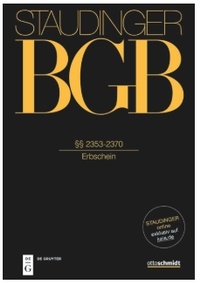 Cover: BGB: Kommentar zum Bürgerlichen Gesetzbuch mit Einführungsgesetz und Nebengesetzen - Otto Schmidt/De Gruyter