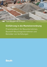 Abbildung von: Einführung in die Mantelverordnung - DIN Media