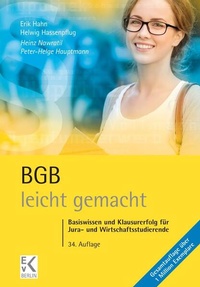 Abbildung von: BGB - leicht gemacht - Ewald v. Kleist Verlag