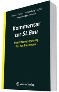 Abbildung von: Kommentar zur SL-Bau - Werner