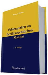 Abbildung von: Fehlerquellen im familienrechtlichen Mandat - Luchterhand