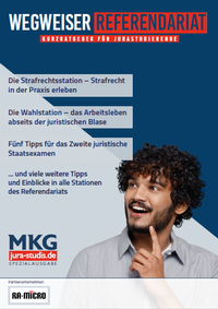 Abbildung von: MkG-Jura-Studis Spezial: Wegweiser Referendariat  - FFI-Verlag