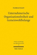 Bild: Unternehmerische Organisationsfreiheit und Gemeinwohlbelange - Mohr Siebeck