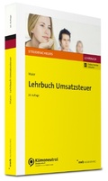 Abbildung von: Lehrbuch Umsatzsteuer - NWB