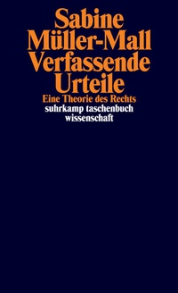 Abbildung von: Verfassende Urteile - Suhrkamp