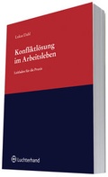 Cover: Konfliktl&ouml;sung im Arbeitsleben - Luchterhand