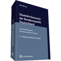 Abbildung von: Staatskirchenrecht der Bundesrepublik Deutschland - Luchterhand